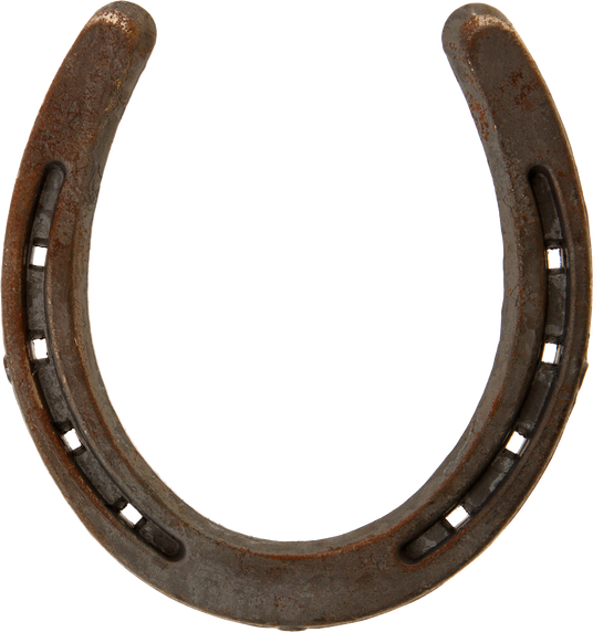 Horseshoe Isolated on White Background
