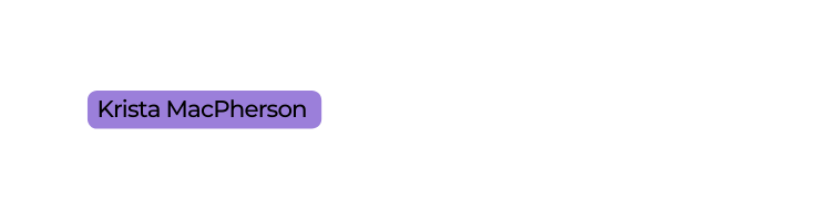 Krista MacPherson